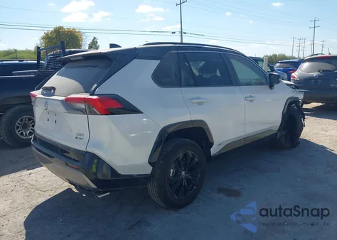 2025 Toyota Rav4 Hybrid Xse z USA, uszkodzony, nr VIN 4T3E6RFV9SU185529
